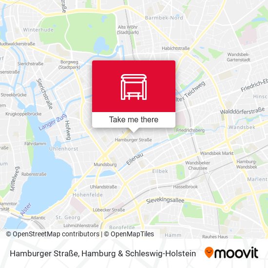 Hamburger Straße map