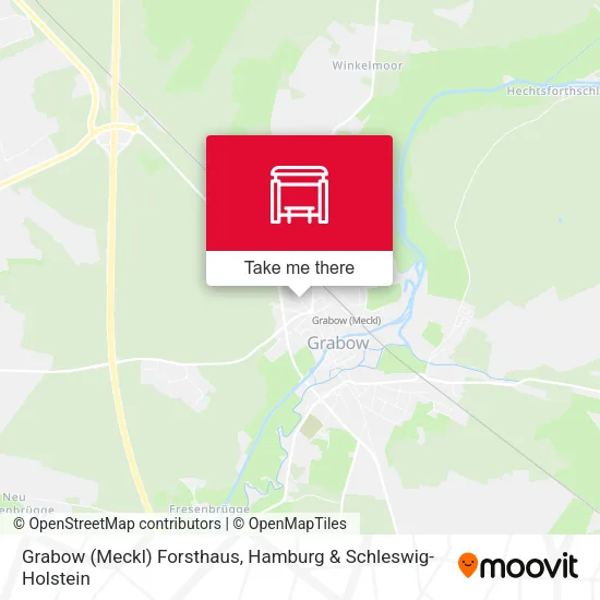 Карта Grabow (Meckl) Forsthaus