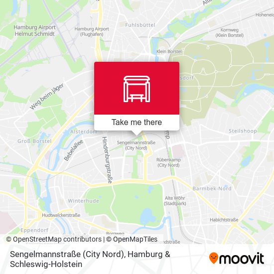 Sengelmannstraße (City Nord) map