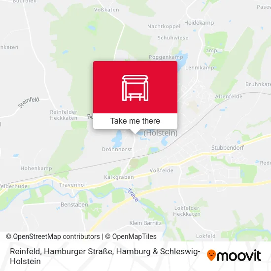 Карта Reinfeld, Hamburger Straße