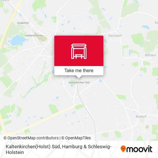 Kaltenkirchen(Holst) Süd map