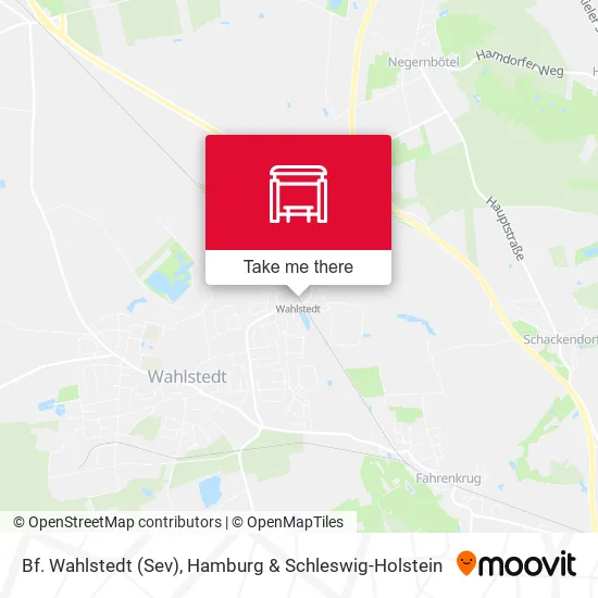 Карта Bf. Wahlstedt (Sev)