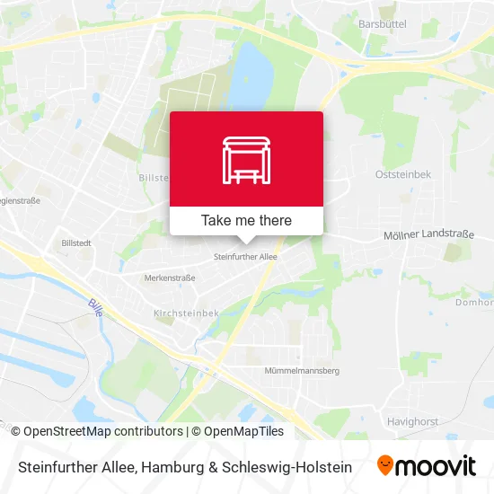 Карта Steinfurther Allee