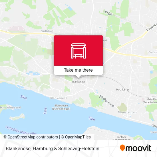 Карта Blankenese