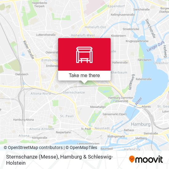 Sternschanze (Messe) map