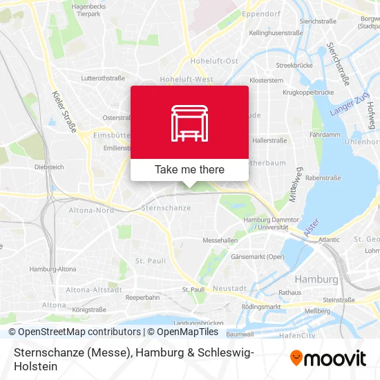 Sternschanze (Messe) map
