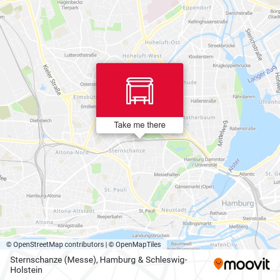 Sternschanze (Messe) map