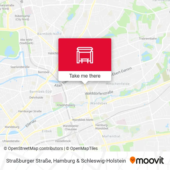 Карта Straßburger Straße