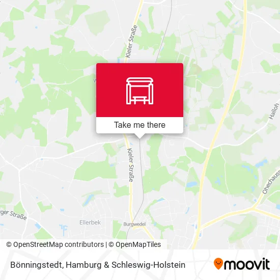 Карта Bönningstedt