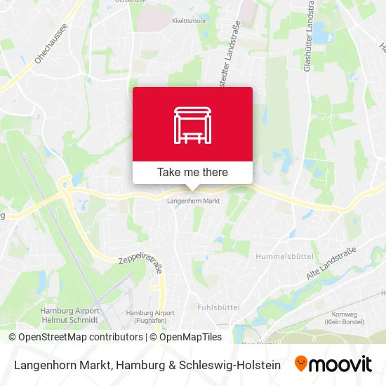 Карта Langenhorn Markt
