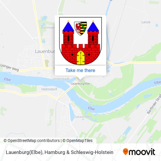 Lauenburg(Elbe) map