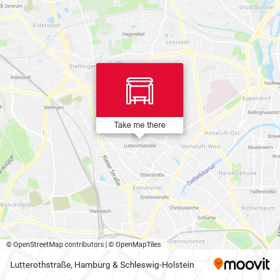 Карта Lutterothstraße