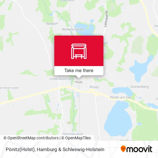 Карта Pönitz(Holst)