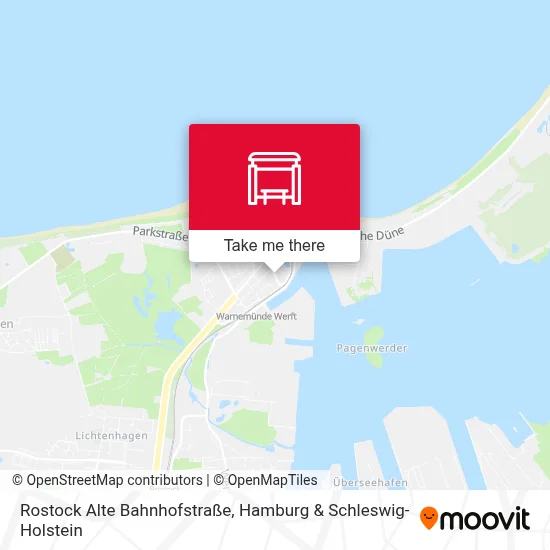 Rostock Alte Bahnhofstraße map