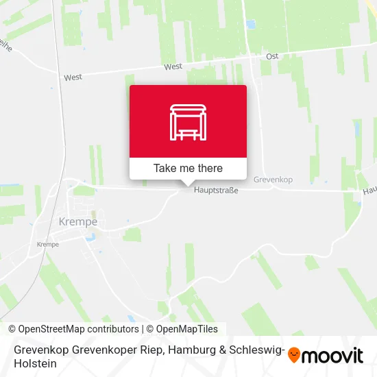 Карта Grevenkop Grevenkoper Riep