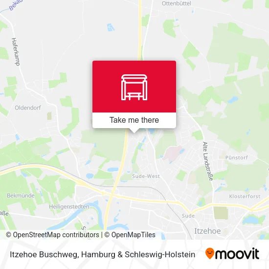 Карта Itzehoe Buschweg