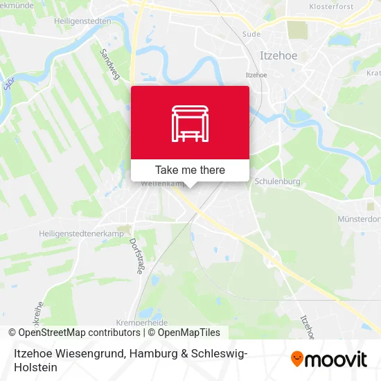 Карта Itzehoe Wiesengrund