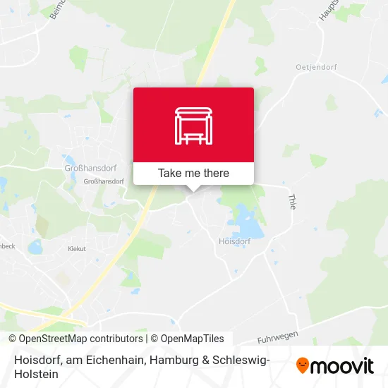 Карта Hoisdorf, am Eichenhain