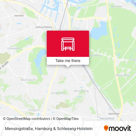 Карта Mensingstraße