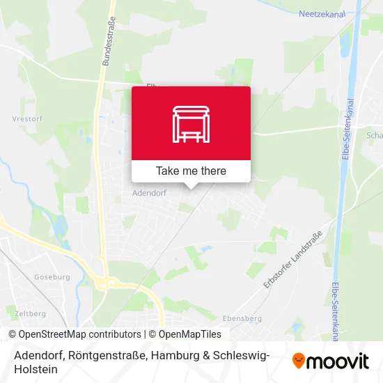 Карта Adendorf, Röntgenstraße