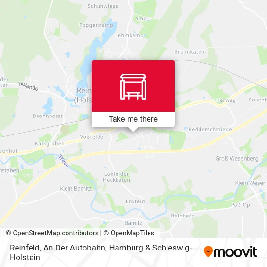 Карта Reinfeld, An Der Autobahn