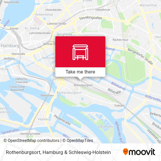 Rothenburgsort map