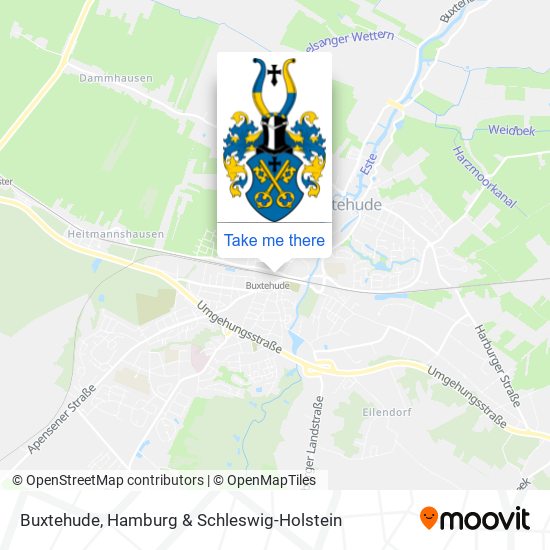 Buxtehude map