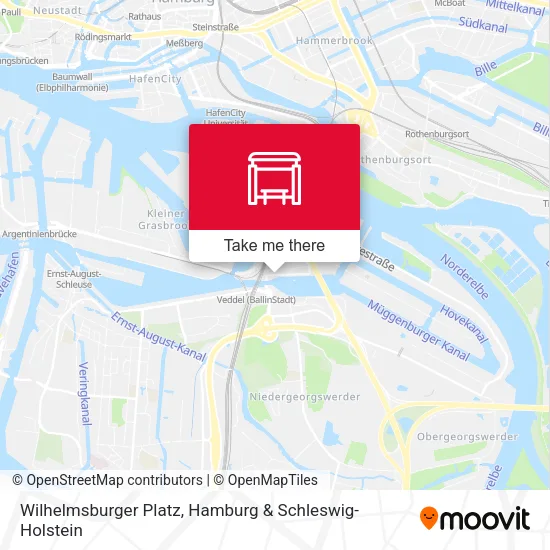 Карта Wilhelmsburger Platz