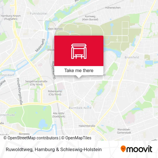 Карта Ruwoldtweg