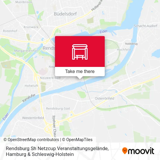 Карта Rendsburg Sh Netzcup Veranstaltungsgelände