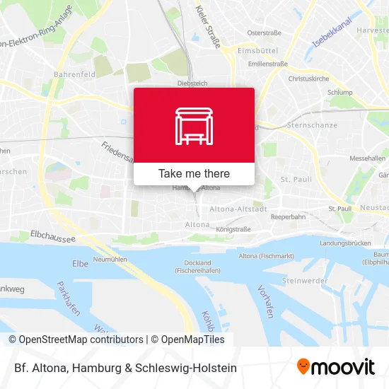 Карта Bf. Altona