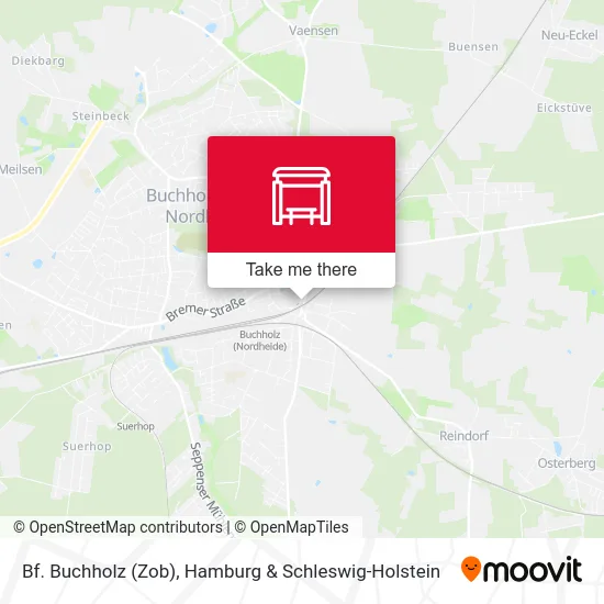 Карта Bf. Buchholz (Zob)