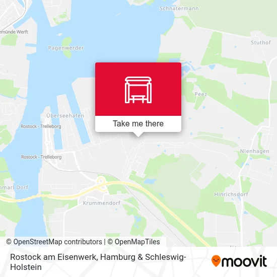 Rostock am Eisenwerk map