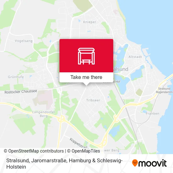 Карта Stralsund, Jaromarstraße
