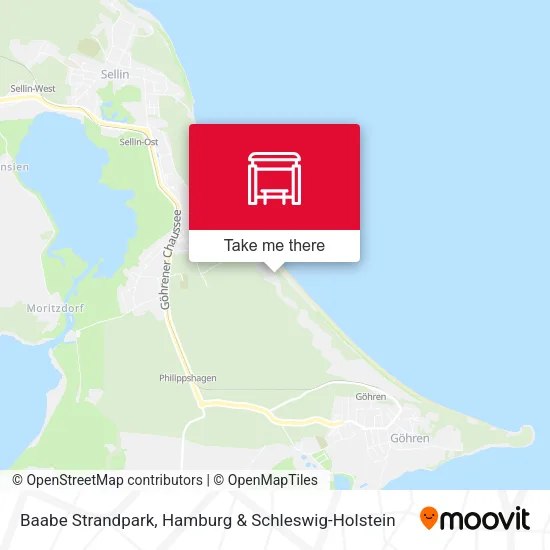 Карта Baabe Strandpark