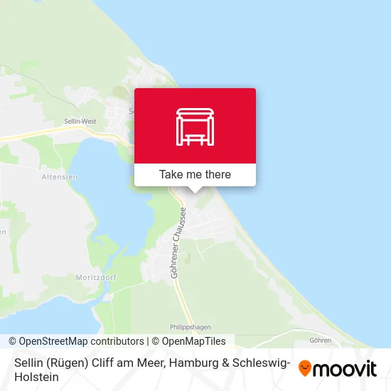 Карта Sellin (Rügen) Cliff am Meer