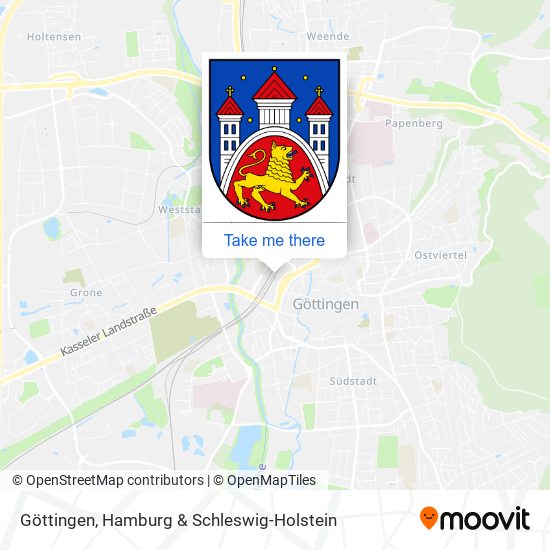 Göttingen map