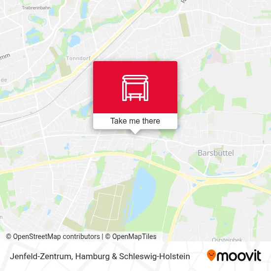 Jenfeld-Zentrum map