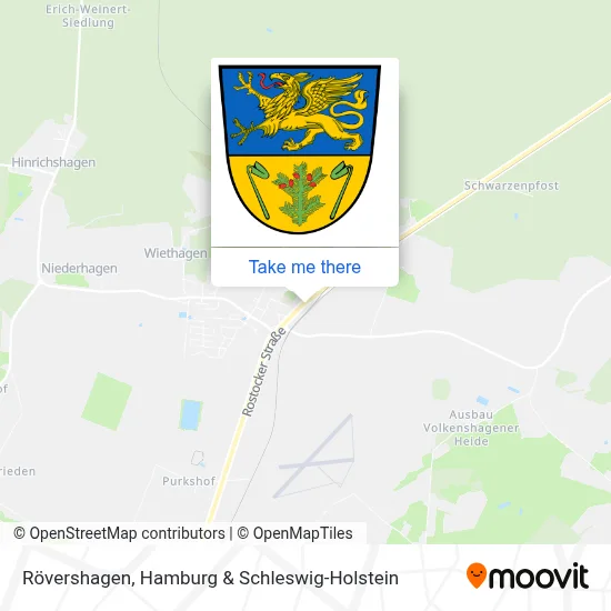 Rövershagen map