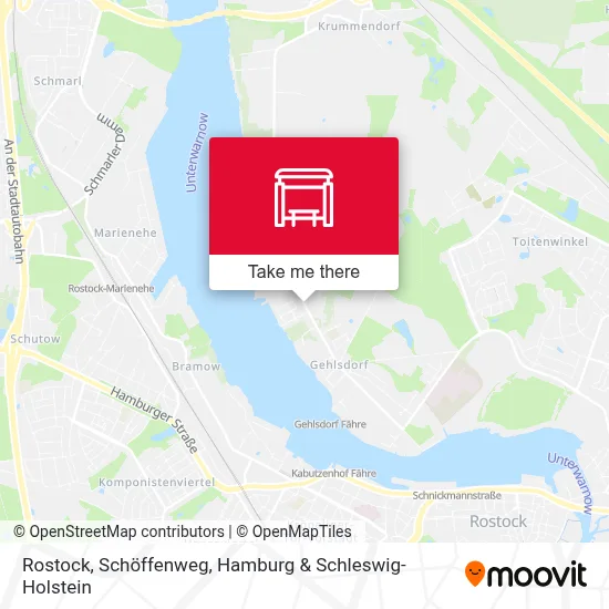 Rostock, Schöffenweg map