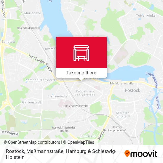 Rostock, Maßmannstraße map
