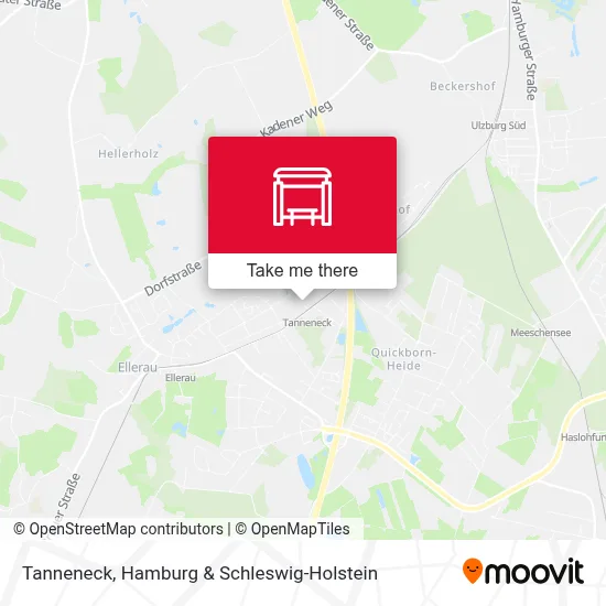 Tanneneck map