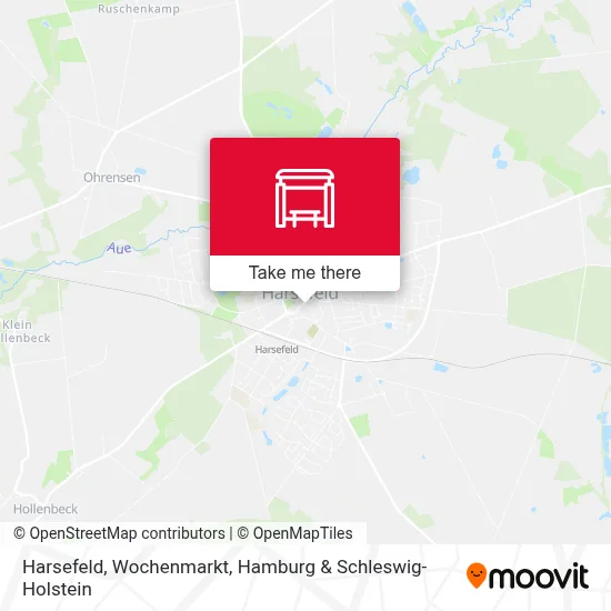Harsefeld, Wochenmarkt map