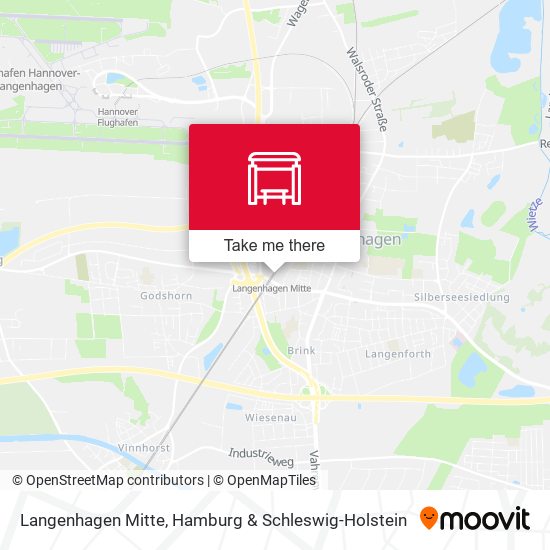 Карта Langenhagen Mitte