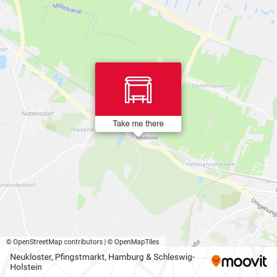 Neukloster, Pfingstmarkt map