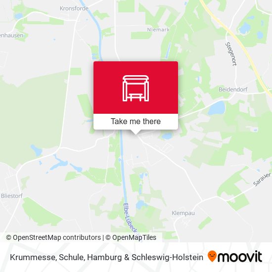 Krummesse, Schule map