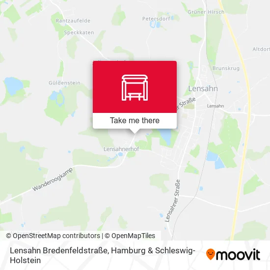 Карта Lensahn Bredenfeldstraße