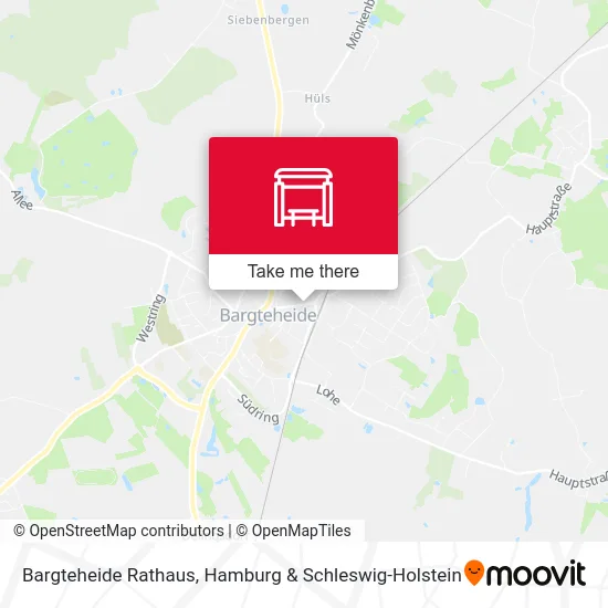 Карта Bargteheide Rathaus