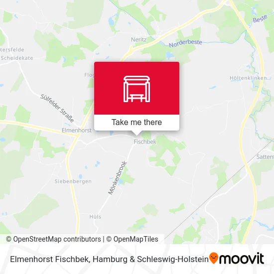 Карта Elmenhorst Fischbek