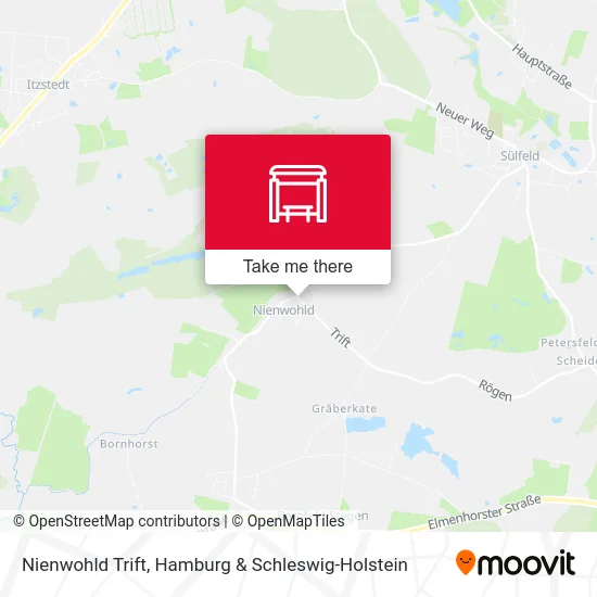 Карта Nienwohld Trift